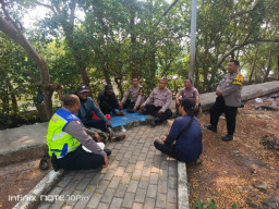 Jaga Jakarta On The Spot, Polisi Serap Aspirasi Buruh Sekaligus Perkuat Keamanan Pelabuhan Muara Baru