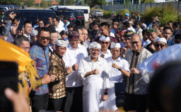 Kapolda Bali Hadiri Peresmian Pembangunan PSEL di Desa Pedungan