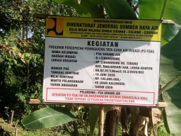 Diduga Manipulasi Volume, Pekerjaan Irigasi P3-TGAI dI Cinangrang Jadi Sorotan