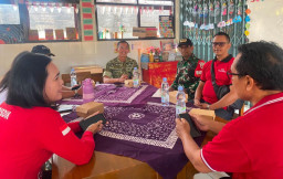 Dandim Tabanan Apresiasi Semangat Gotong Royong Murid dan Guru Usai MCK Selesai 100%
