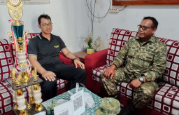 Perkuat Jiwa Nasionalisme Sejak Dini, Babinsa Gubug Hadirkan Materi 4 Pilar Kebangsaan dalam MPLS