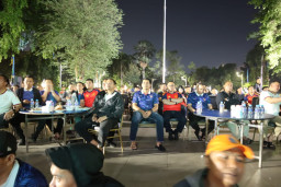 Forkopimko Jakarta Utara Bersama Tiga Pilar Gelar Nobar Semifinal Piala Dunia 2026, Perkuat Sinergi dan Jaga Kondusivita