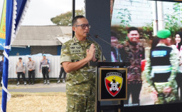 Dukung Swasembada Pangan Nasional, Pangdam IX/Udayana Pimpin Panen Raya TNI di Tabanan