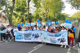 ICONNET Jatim dan PLN UID Jatim Meriahkan CFD Taman Bungkul dengan Gratis Instalasi dan Diskon Tambah Daya 50 persen