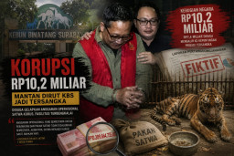 Mantan Dirut Kebun Binatang Surabaya Jadi Tersangka Korupsi Rp10,2 Miliar, Satwa Diduga Jadi Korban