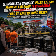 Dugaan Penyelewengan BBM Subsidi di Kayong Utara, Polisi Amankan 17 Drum Pertalite dan Dua Terduga Pelaku