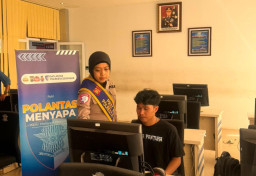 Polantas Menyapa, Wujud Pelayanan Humanis Satlantas Polresta Denpasar kepada Masyarakat