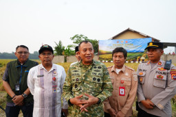 DANREM 052/WIJAYAKRAMA TEGASKAN KOMITMEN KOKOHKAN KETAHANAN PANGAN NASIONAL