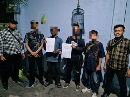 Satresnarkoba Polres Sampang Ringkus Tiga Pengguna Sabu di Polagan