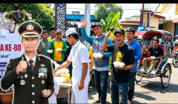 Konsisten Hingga Akhir Jabatan, AKBP Hartono Tinggalkan Kenangan Manis Lewat Aksi Sosial di Sampang