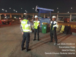 Situasi Kamtibmas di Kawasan JICT Tanjung Priok Kondusif, Aktivitas Bongkar Muat Kapal Berjalan Aman dan Lancar