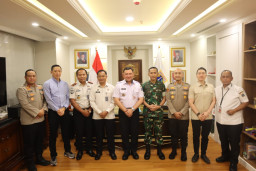 JJOS Kapolres Pelabuhan Tanjung Priok Perkuat Sinergi dengan Forkopimko melalui Kunjungan Silaturahmi ke Kantor Wali Kot