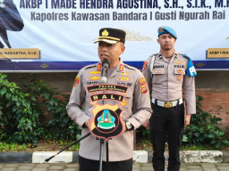 Kapolres Bandara Ngurah Rai Tekankan Performa Terbaik Personel di Gerbang Bali