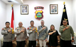 Polda Bali Perkuat Kemitraan Keamanan Internasional Bersama JOPP Team Kedutaan Besar Inggris