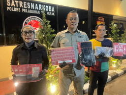 Dalam Dua Pekan, Satresnarkoba Polres Pelabuhan Tanjung Perak Bongkar Tiga Jaringan Narkoba