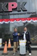 GAPKM dan KWI Serahkan Informasi Tambahan Dugaan Korupsi Dana Hibah Jatim dan Dugaan TPPU ke KPK