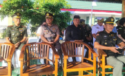 Dandim Tabanan Tekankan Profesionalisme 235 Bintara Usai Menyelesaikan Pendidikan Pertama TNI AD 