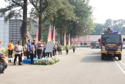Polri Gelar Apel Serentak Kesiapsiagaan Penanganan Karhutla di Seluruh Indonesia