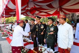 Kapolda Bali Hadiri Upacara Hari Jadi ke-68 Provinsi Bali, Teguhkan Sinergi Untuk Kejayaan Bali