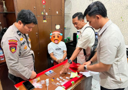 Nekat Edarkan Sabu MK Diamankan Polairud Polda Bali