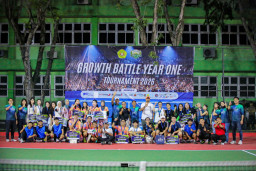 ICONNET Jatim Dukung Growth Battle - Year One Tennis Tournament 2026, Perkuat Ekosistem Komunitas Olahraga