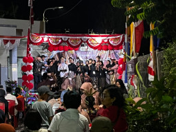 Gebyar HUT ke-81 RI, Karang Taruna Kendung Jaya RW 06 Rayakan Dengan Pentas Seni 