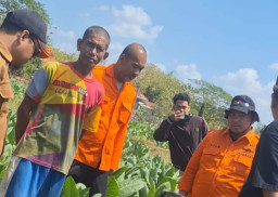 Fenomena Alam Gegerkan Kedungdung, Lahan Sawah Keluarkan Bunyi Gemuruh dan Gelembung Udara