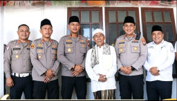 Perkuat Kamtibmas, Kapolres Sampang AKBP Anang Hardiyanto Temui Tokoh Ulama Karismatik