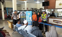 Satlantas Polres Sampang Gencarkan Sosialisasi Program Polantas Karib hingga Pemutihan Pajak