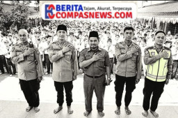 JJOS Police Goes To School, Kapolres Priok Ajak Pelajar SMPN 261 Muara Angke Jauhi Tawuran dan Narkoba