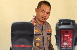 Polsek Sampang Kota Tangkap Pemuda 19 Tahun Usai Nekat Curi Speaker Aktif di Dalpenang