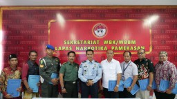 Optimalisasi Pelaksanaan Rehabilitasi Tahun 2023 Lapas Narkotika Kelas IIA Pamekasan Gelar Rapat Koordinasi Lintas Sektoral
