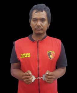 Pria Bersandal paku Gembos Ban, diciduk Satreskrim Polrestabes Surabaya