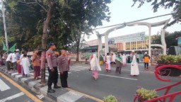 Jamin Keamanan Perayaan Idul Adha 1444 H, Polres Gresik Terjunkan Ratusan Personel Gabungan