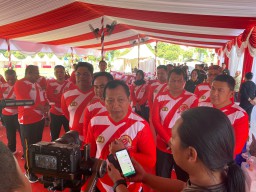 Rayakan Hari Bhayangkara ke 77 Bersama Masyarakat, Polda Jatim Gelar Fun Walk Fun Run 