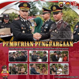 Kapolres Bengkayang Pimpin Upacara Hari Bhayangkara ke-77