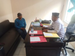 Kepala KUA Cikeusik Sunjaya Sambut Silaturahmi Awak Media Berita Kompas.com