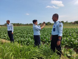 Lakukan Monitoring Aset BMN, Kanwil Kemenkumham Jatim Tinjau BMN Lapas Pamekasan Berupa Tanah
