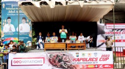 AKBP Bimo Ariyanto, SH. S.I.K Membuka Turnamen Road Race Kapolres Cup