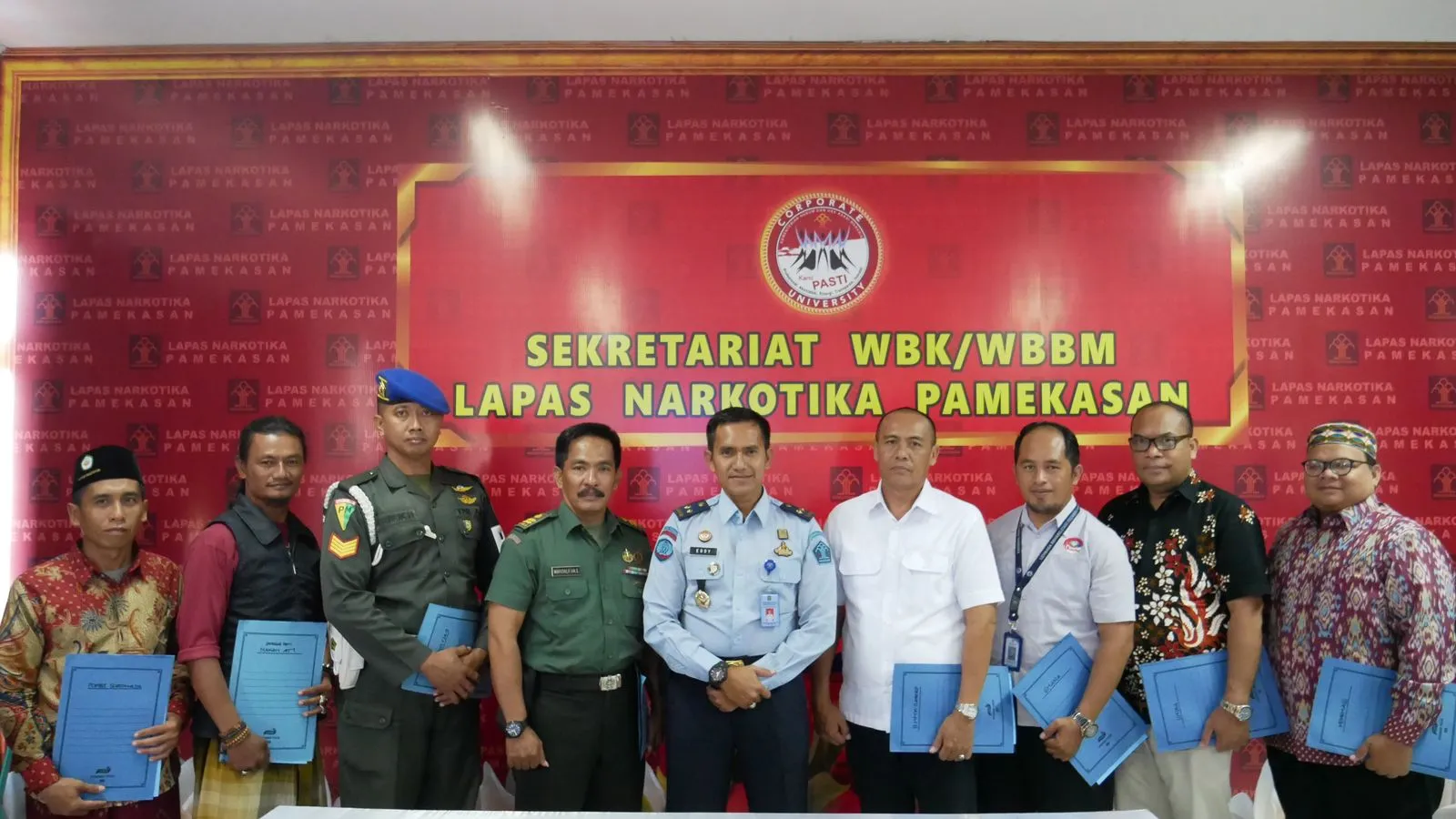 Optimalisasi Pelaksanaan Rehabilitasi Tahun 2023 Lapas Narkotika Kelas IIA Pamekasan Gelar Rapat Koordinasi Lintas Sektoral
