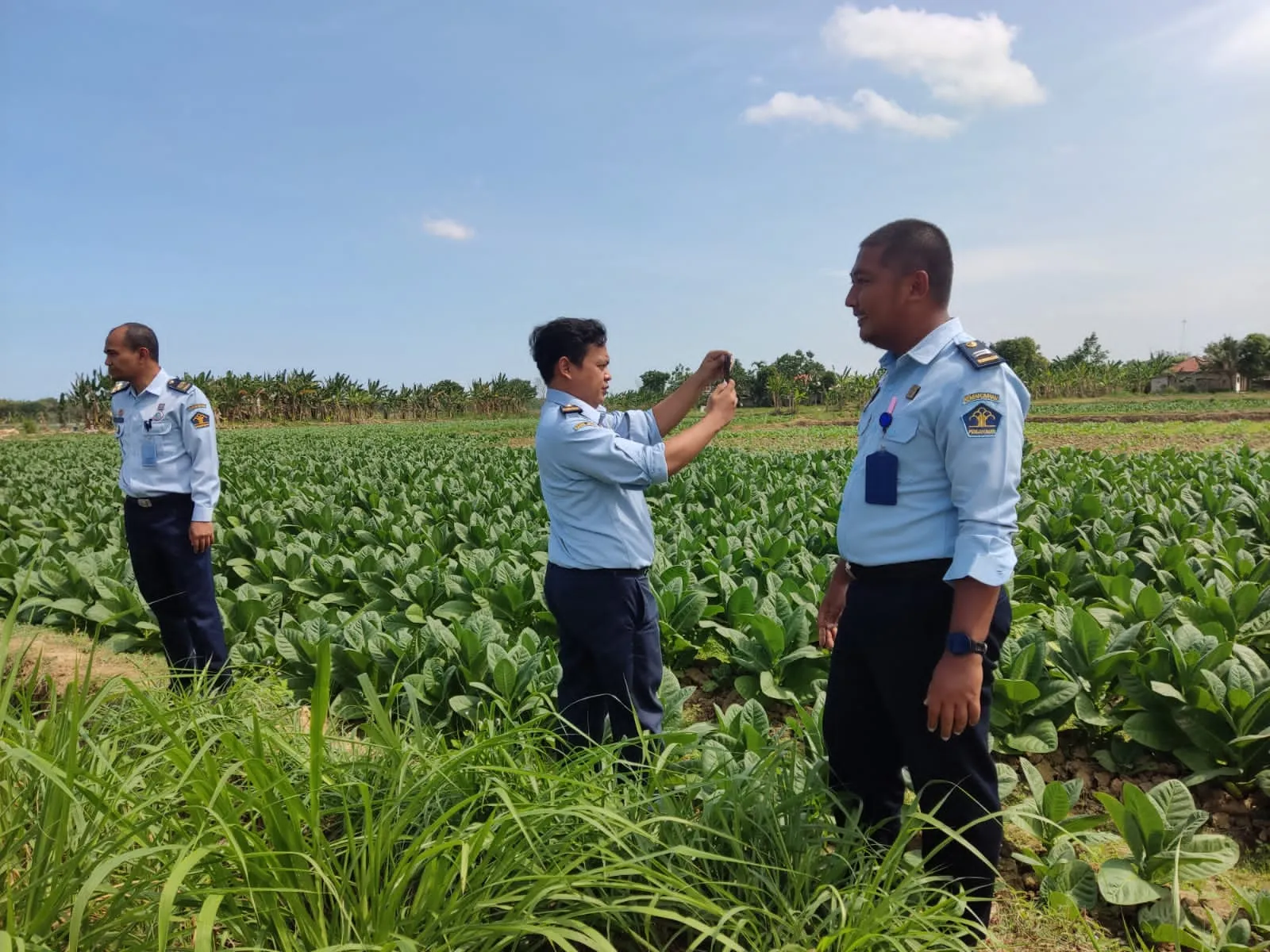 Lakukan Monitoring Aset BMN, Kanwil Kemenkumham Jatim Tinjau BMN Lapas Pamekasan Berupa Tanah
