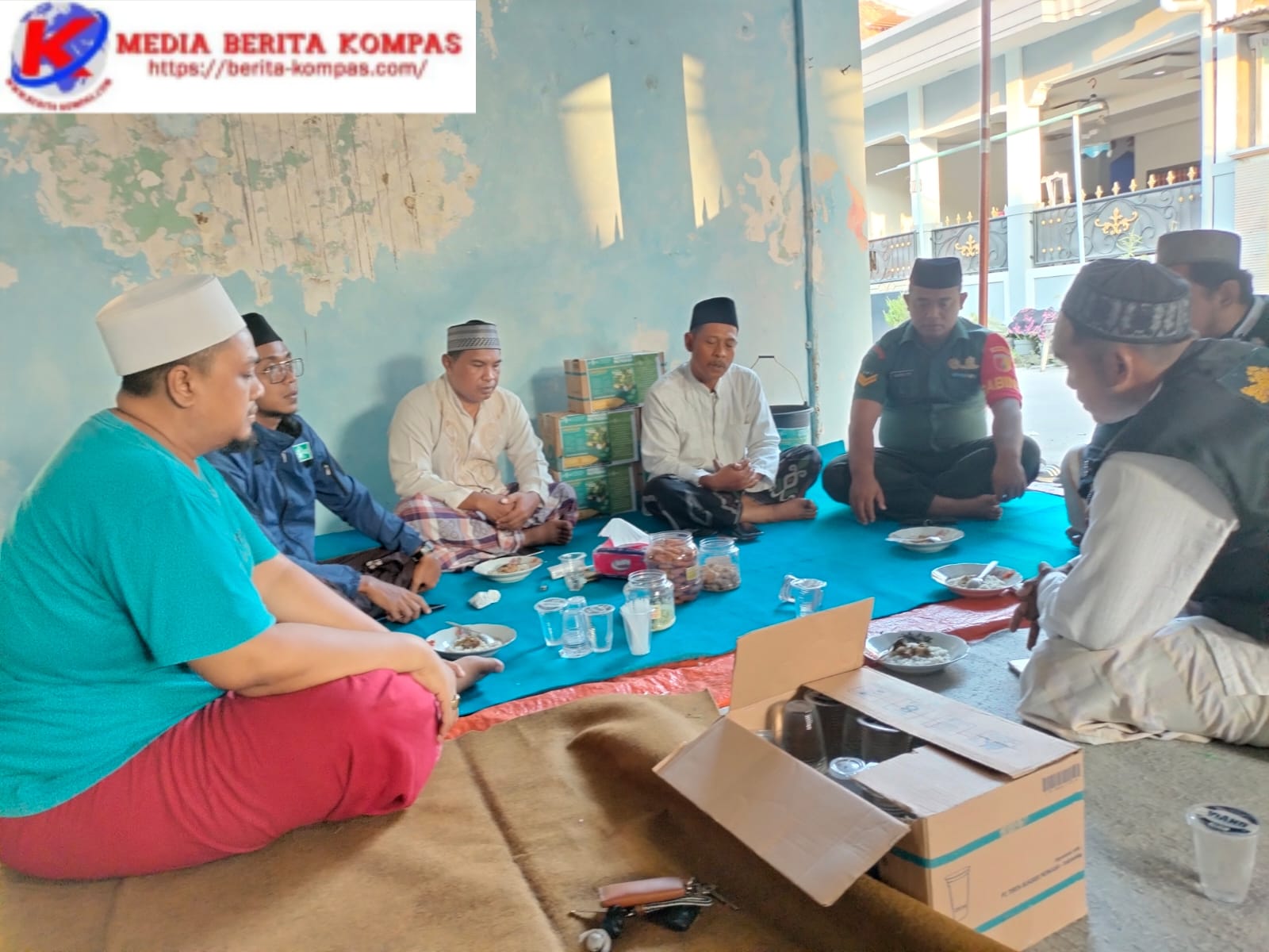 PRNU Peduli Warga Datangin Rumah Duka H.Syafii 