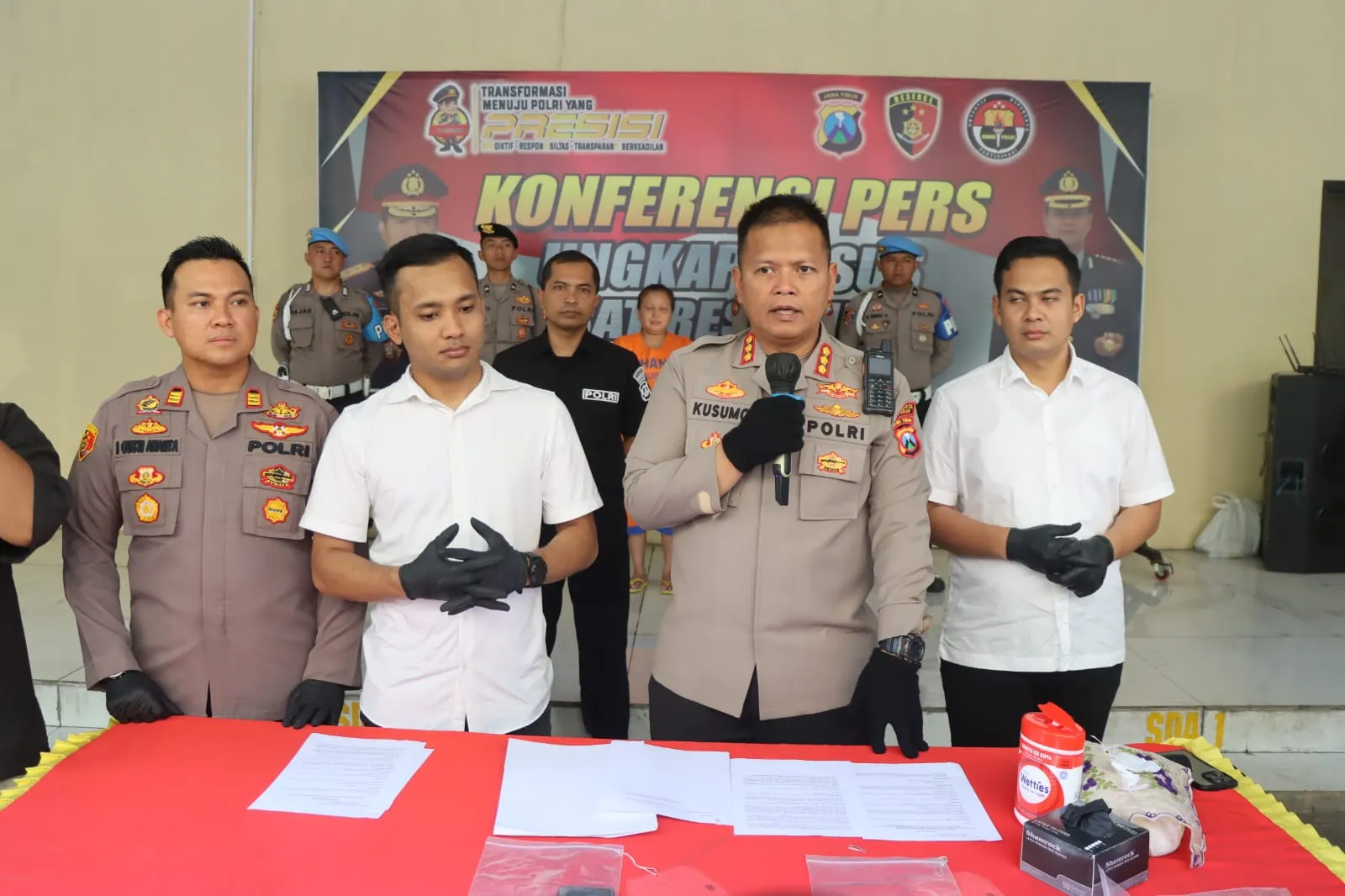 Polresta Sidoarjo Berhasil Ungkap TPPO, Karyawan Penginapan Ditetapkan Tersangka