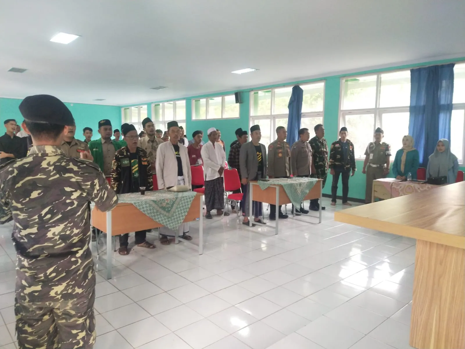 Hadiri Diklatsar 1 PAC Kecamatan Kaduhejo Ini Pesan Ketua PC GP Ansor Kabupaten Pandeglang