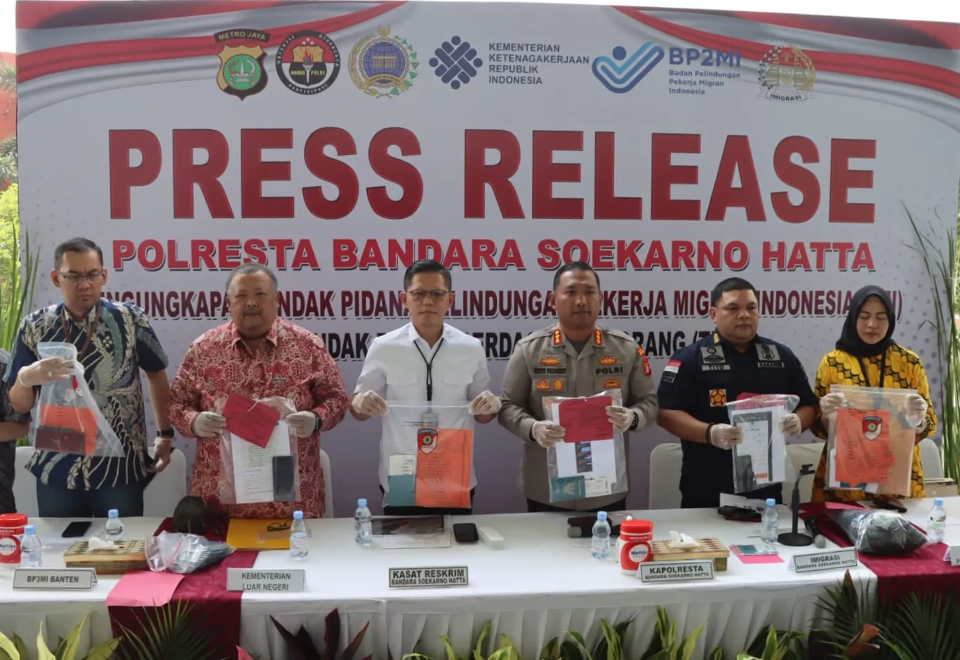 Sebanyak 374 Korban Sindikat Perdagangan Manusia berhasil Diselamatkan Polresta Bandara Soetta