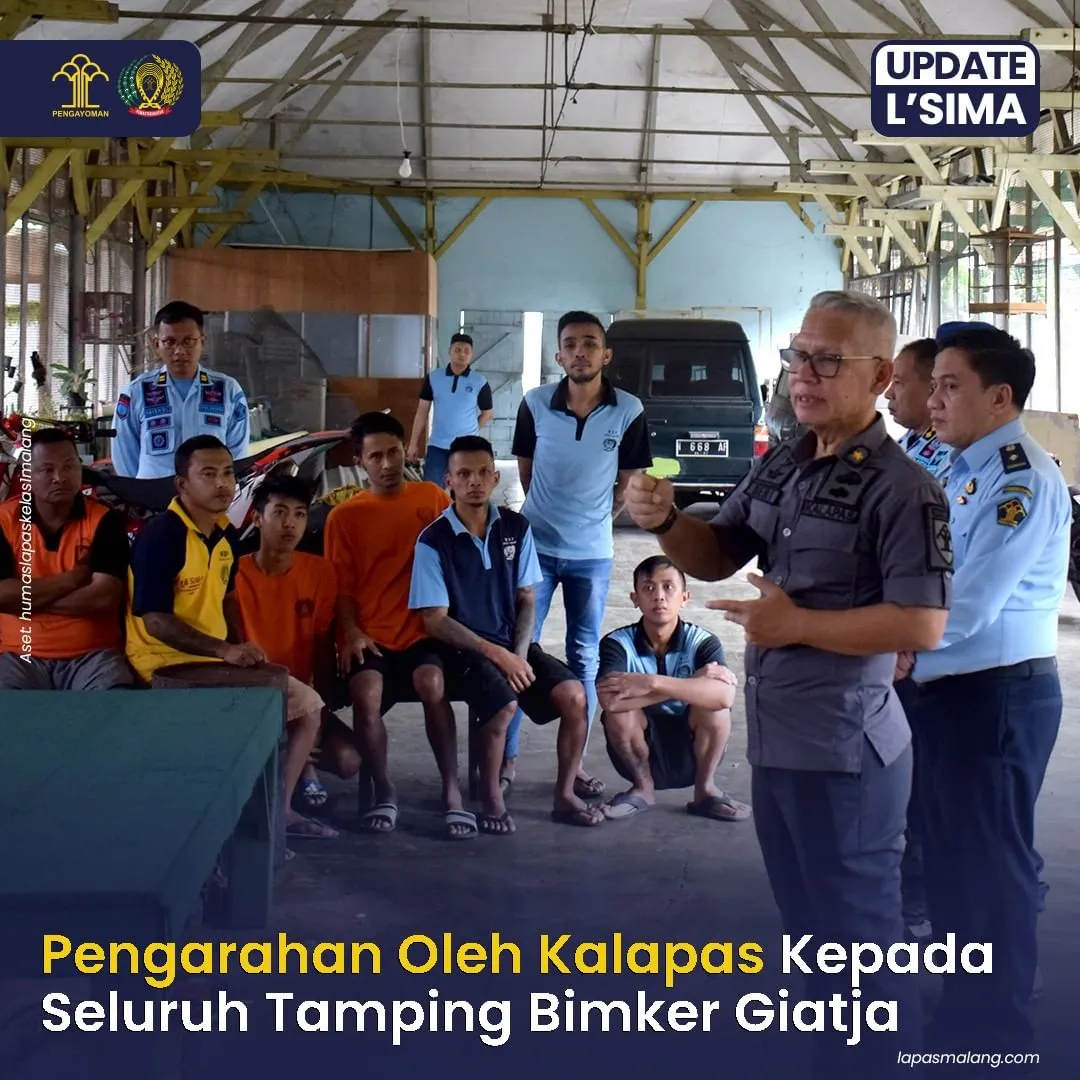 Sidak Bimker Lapas Kelas I Malang