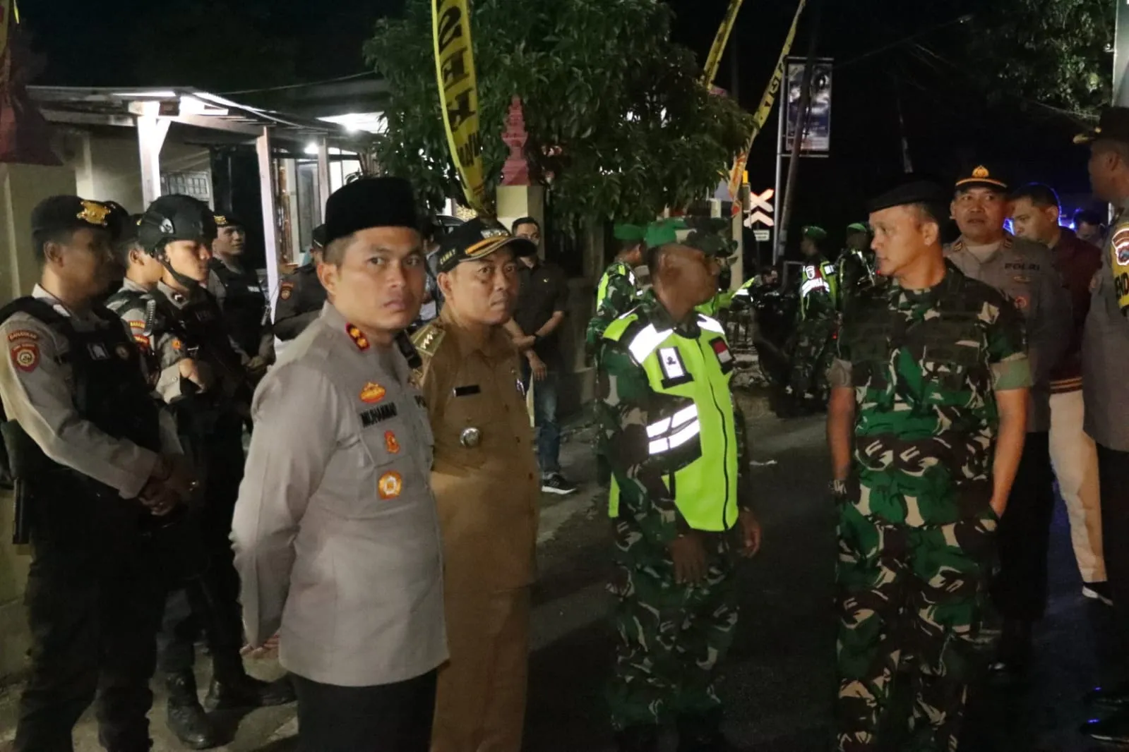 Patroli Skala Besar dan Istighosa Cegah Gangguan kamtibmas Saat Malam 1 Suro