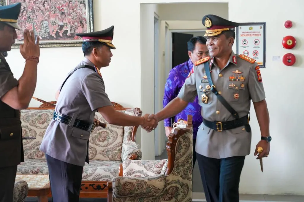 Kapolres Jembrana Hadiri Upacara Pembukaan Pendidikan Pembentukan Bintara Polri Gelombang Il T.A. 2023