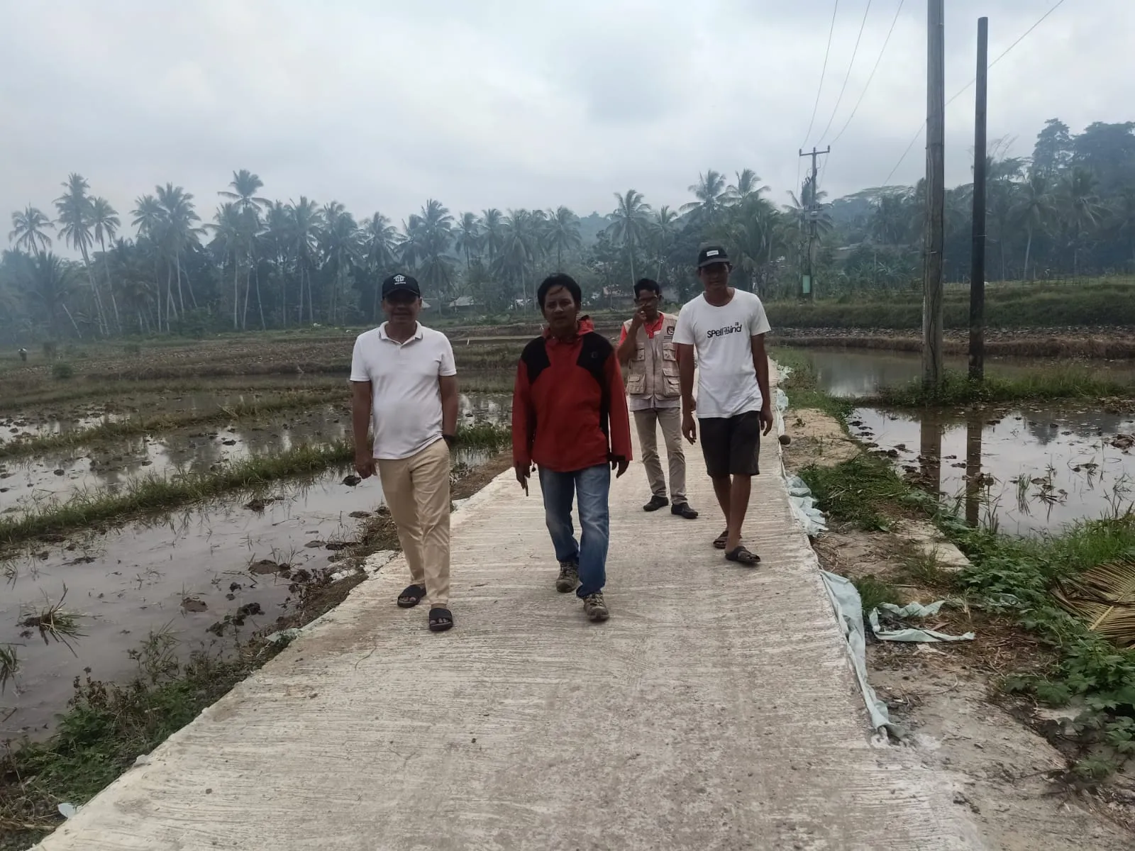 Kecamatan Cimanggu Lakukan Monitoring dan Evaluasi Dana Desa Tahap II .di Desa Cibadak   