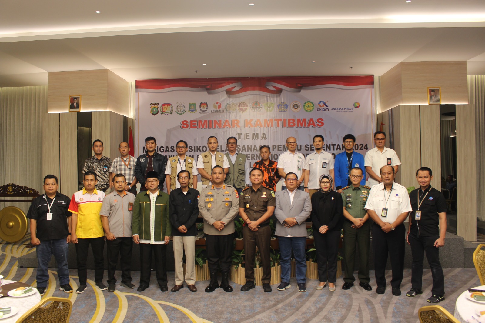 Polresta Bandara Soetta Gelar Seminar Mitigasi Risiko Pelaksanaan Pemilu Serentak 2024